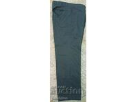 black trousers Navy wool, thick