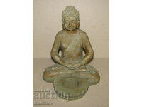Buddha tea candle candlestick figurine 20 cm polyresin excellent