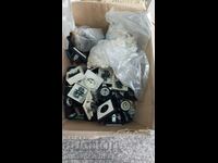 Box of electrical parts