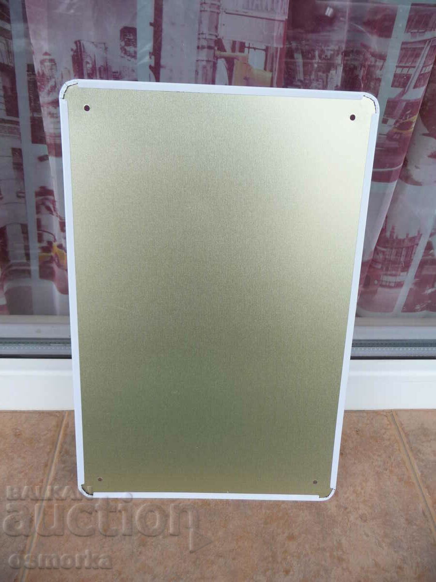 Auction  Metal sign Bora Bora island French Polynesia vacation p