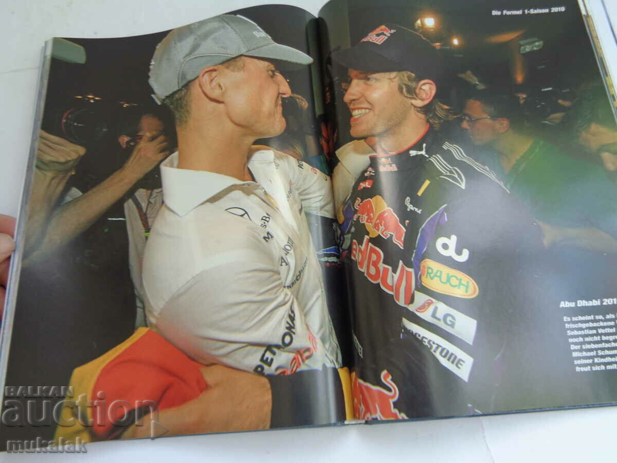 FORMULA 1 SCHUMACHER SEBASTIAN VETTEL BOOK CAR F1 - 5 FORMULA 1 SCHUMACHER SEBASTIAN VETTEL BOOK CAR F1 - 5