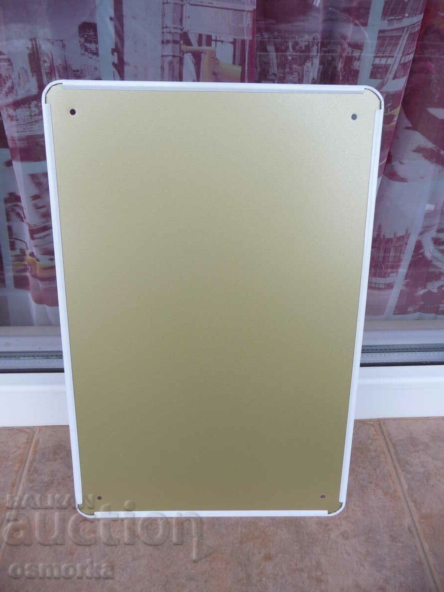 Auction  Metal plate tea anytime sugar black mint herbal d