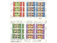 1983 Budapest Security Conf. BK-3220/23** small sheets
