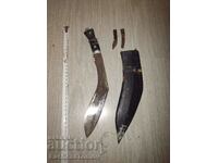 Kukri knife blade inlaid Nepal Kaniya legendary