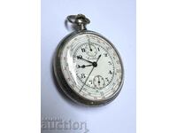 Cortebert chronograph pocket watch