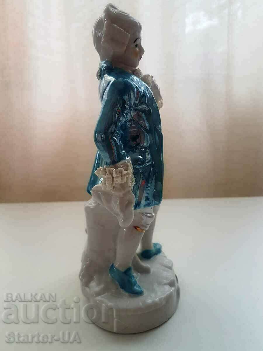 EXCELLENT VINTAGE PORCELAIN FIGURE "NOBLEMAN" with price € 10.50 | 20.54 BGN