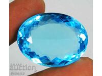 BZC 69.15k natural aquamarine oval heart .OMGTL from 1st