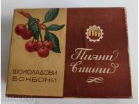 DRUNK CHERRIES CHOCOLATE CANDY EMPTY BOX SOC WOUNDED