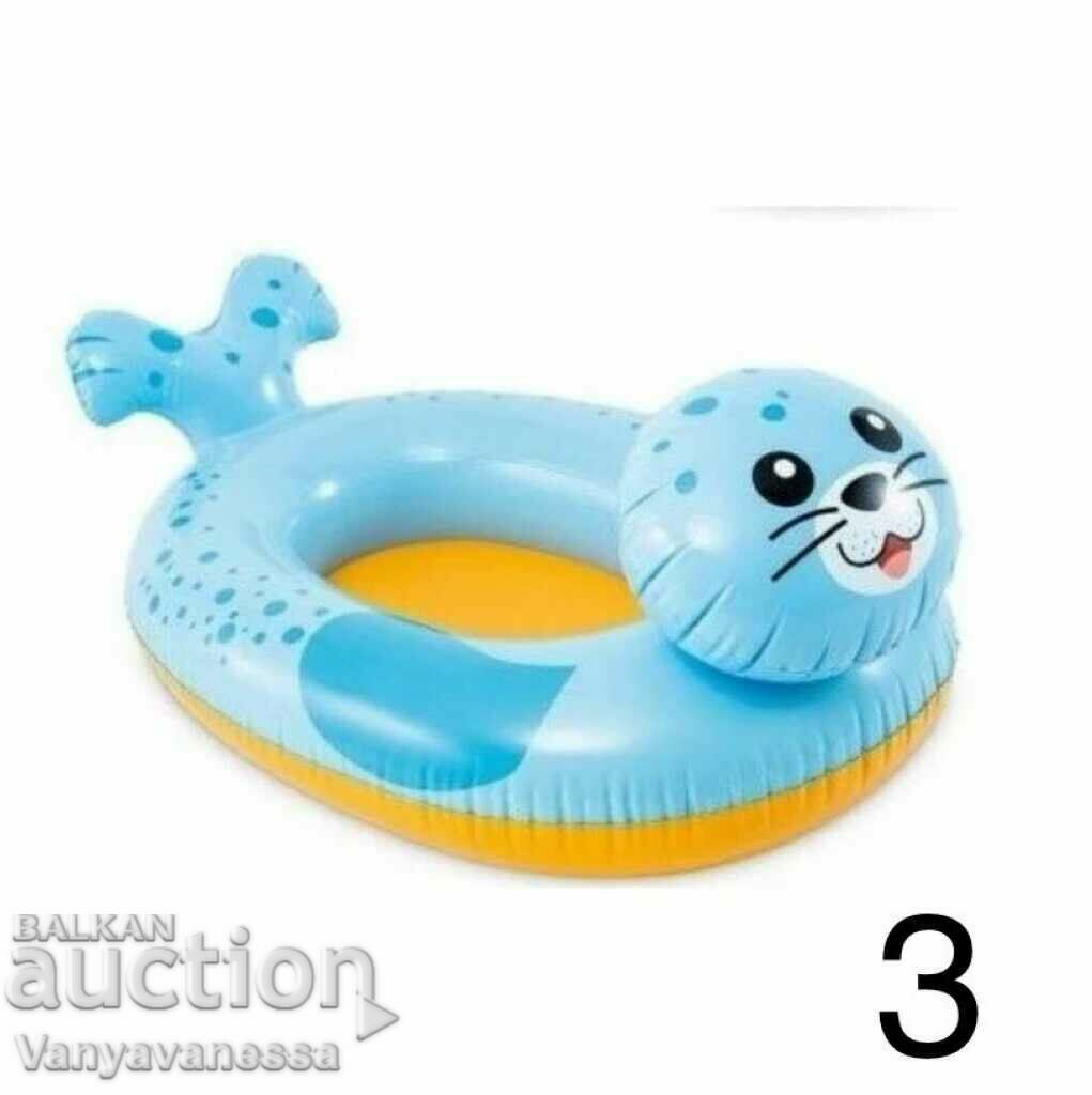 Jucărie gonflabilă de plajă pentru copii Seal