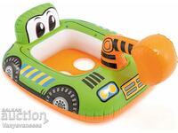 Inflatable beach toy for children Truck with Crane