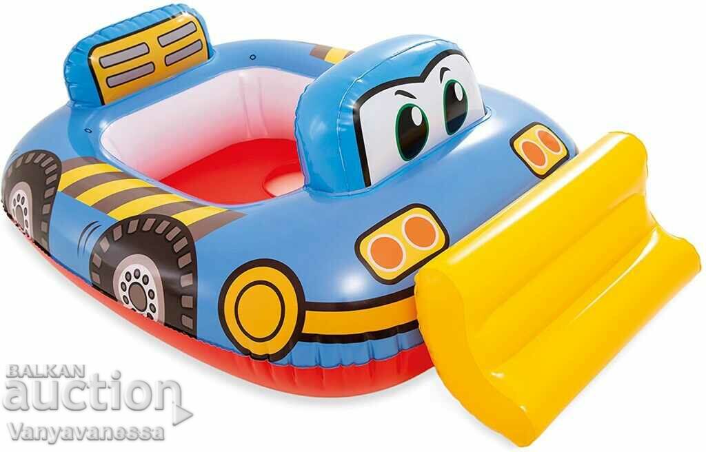 Jucărie gonflabilă de plajă pentru copii Camion buldozer