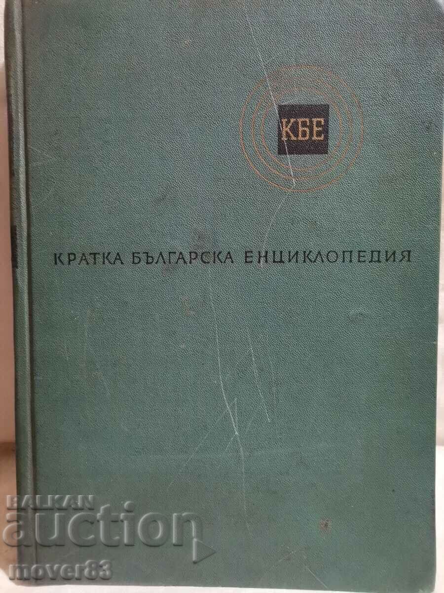 O scurtă enciclopedie bulgară. Volumul 3