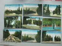 9 pcs. postcards Stara Zagora edition Iv. Slivkov