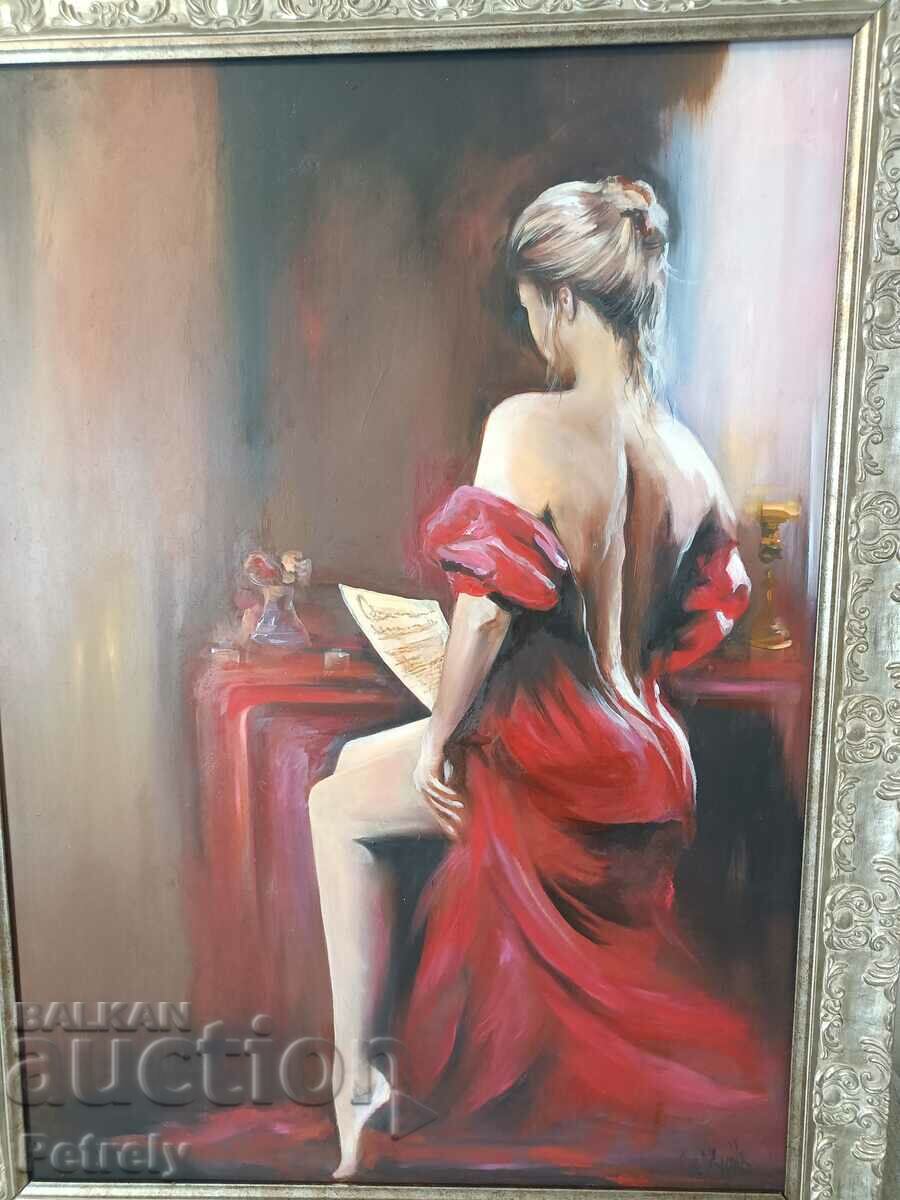 Auction  Oil painting by Olga Zhukova