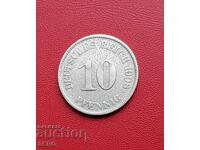 Germany-10 pfennigs 1908 E-Muldenhüten