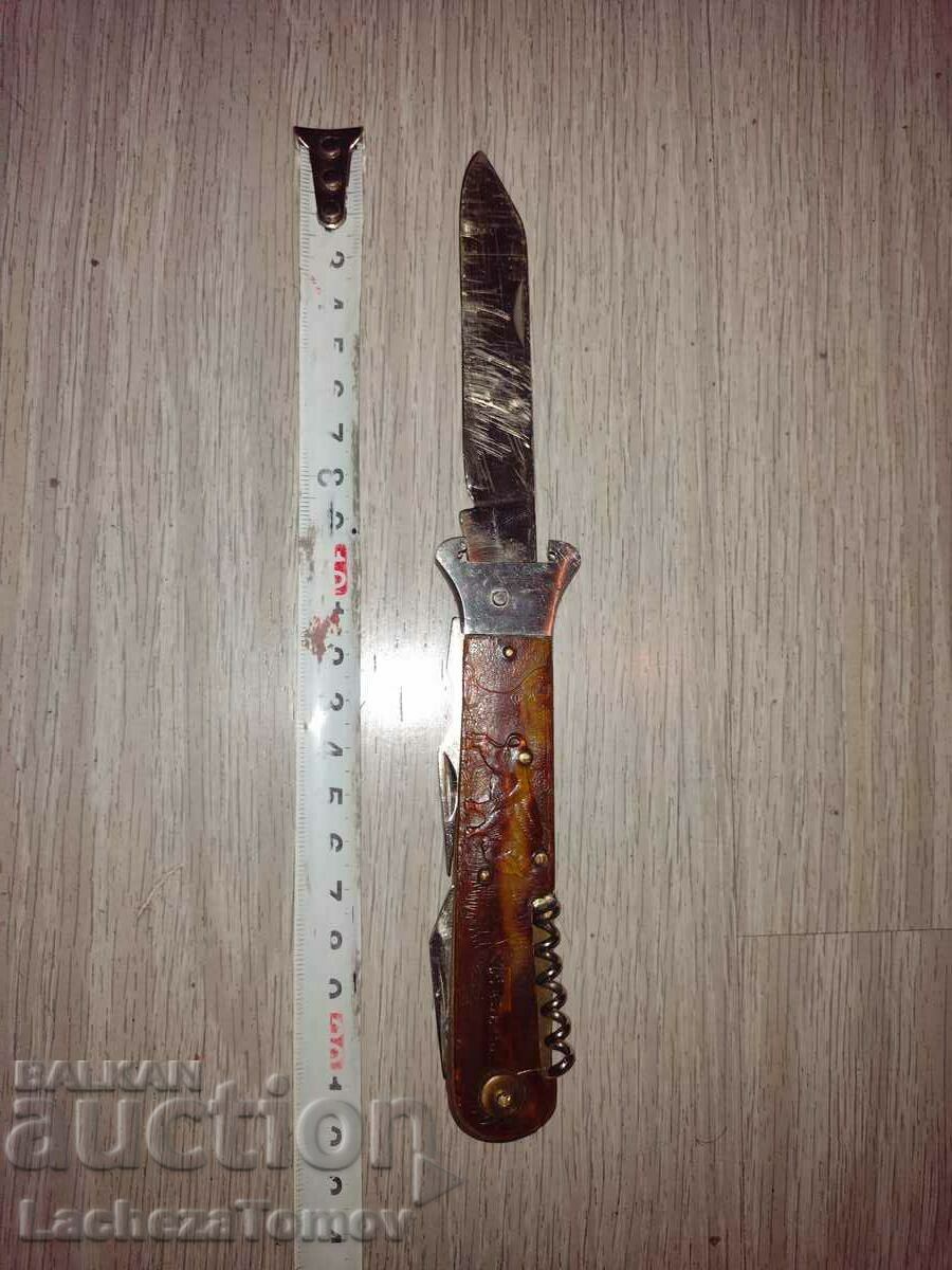 Knife blade USSR folding hunting rare quality