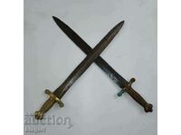 Lot of Russian swords - cleavers - 2 pcs.