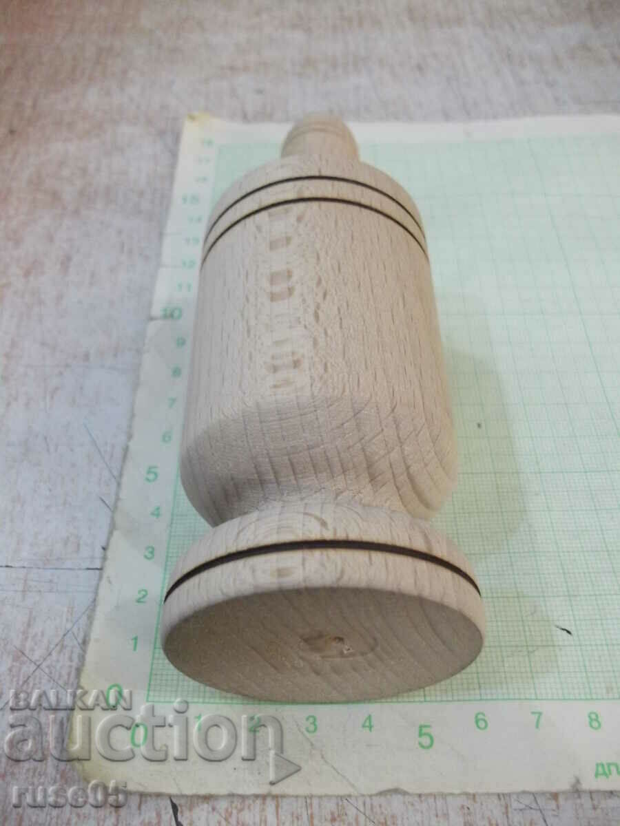 Auction  Wooden mortar - 1