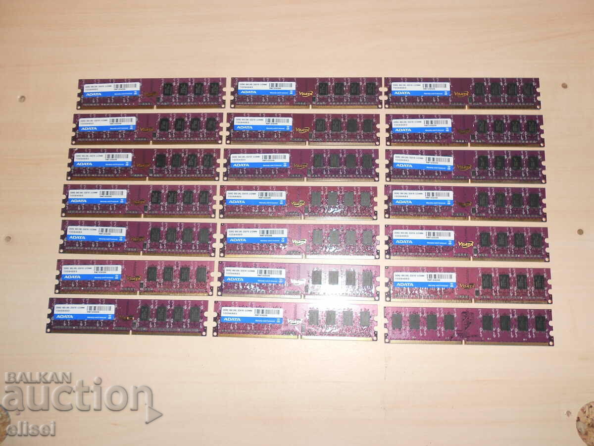 698.Ram DDR2 800 MHz,PC2-6400,2Gb.ADATA. NEW. Kit 21 Number