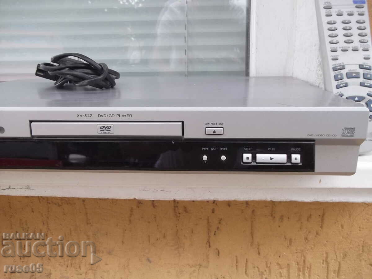 Delivery of DVD "JVC - XV-S42SL" player working Delivery of DVD "JVC - XV-S42SL" player working