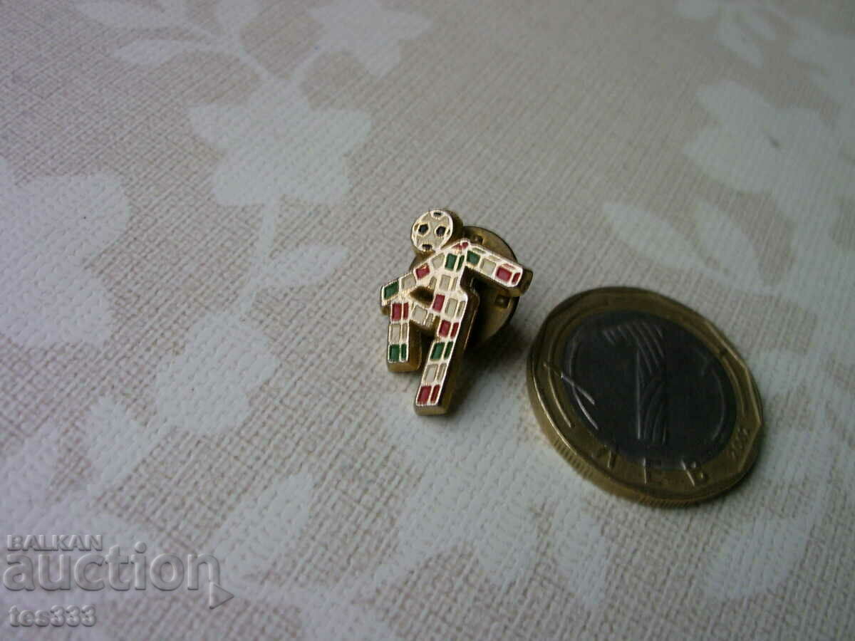 Καρφίτσα με το λογότυπο του Παγκοσμίου Κυπέλλου ποδοσφαίρου Badge Italy 90 - 6 Καρφίτσα με το λογότυπο του Παγκοσμίου Κυπέλλου ποδοσφαίρου Badge Italy 90 - 6