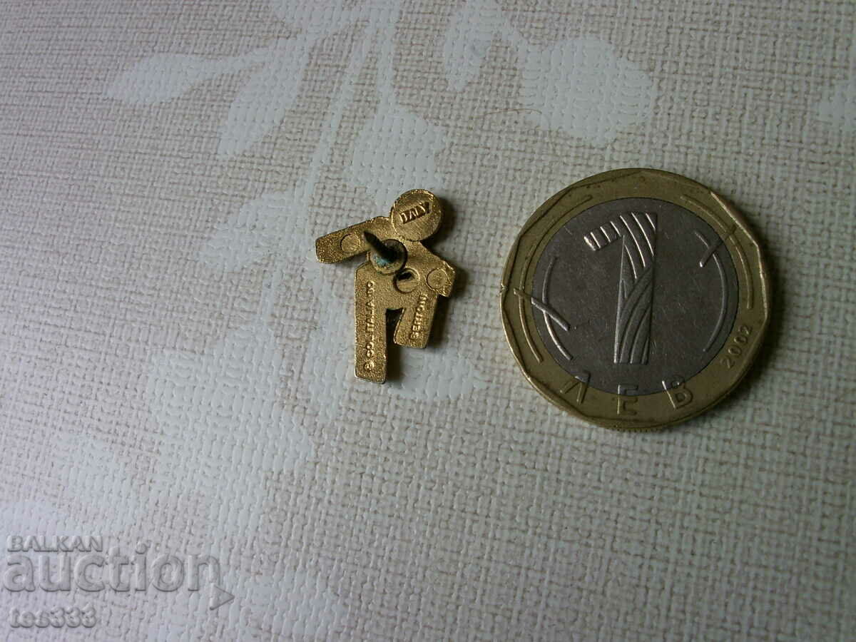 Καρφίτσα με το λογότυπο του Παγκοσμίου Κυπέλλου ποδοσφαίρου Badge Italy 90 - 7 Καρφίτσα με το λογότυπο του Παγκοσμίου Κυπέλλου ποδοσφαίρου Badge Italy 90 - 7