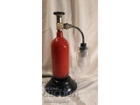 ART Lamp from an Oxygen Bottle