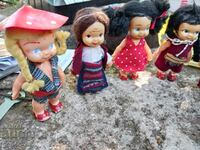 lot of small soca dolls