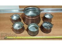 Set clopote, pentru decor, mari cu 5 mici