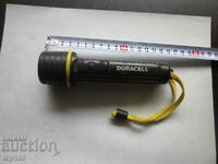 OLD DURACELL RUBBER FLASHLIGHT !!!