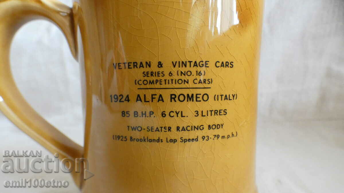 ALFA ROMEO 1924 Veteran Vintage cars Mug porcelain England - 5 ALFA ROMEO 1924 Veteran Vintage cars Mug porcelain England - 5