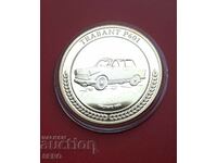 Германия-ГДР-медал -лек автомобил Трабант произвеждан от1964