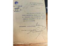 1924 PLEVEN CONSILIUL DE IGIENĂ DOCUMENT REGATUL BULGARIA