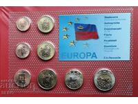 Liechtenstein-SET 2004 of 8 proof euro coins