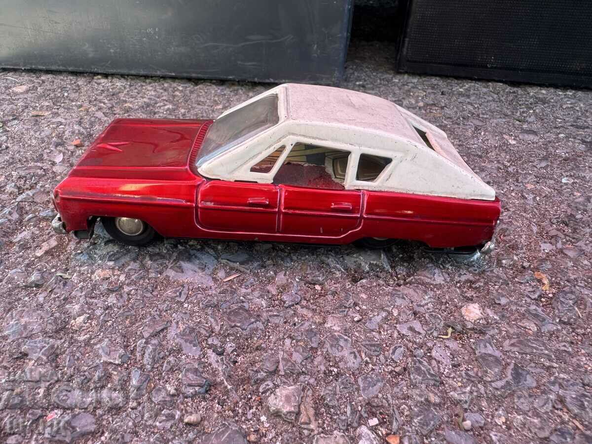 Old metal model car toy