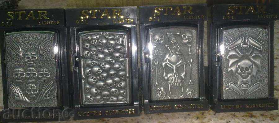 Auction Petrol Lighter STAR - CHERRIES (3) Auction Petrol Lighter STAR - CHERRIES (3)