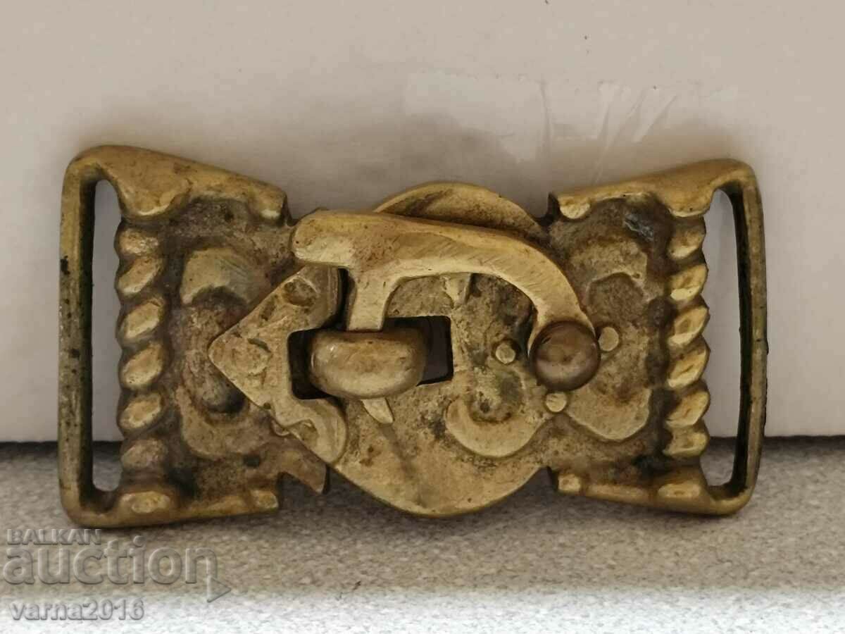 Old Bronze Belt Buckle