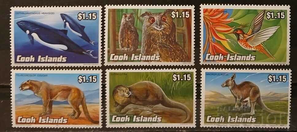 Insulele Cook 1992 Faună / Animale pe cale de dispariție / Păsări 18 € MNH