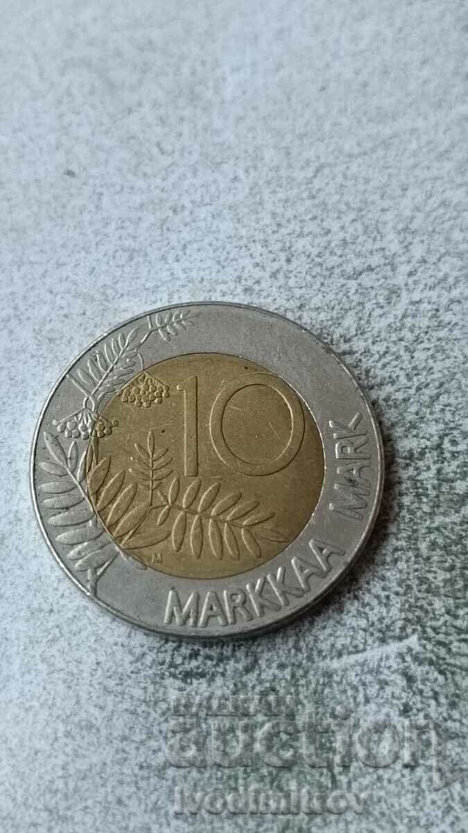 Финландия 10 марки 1993