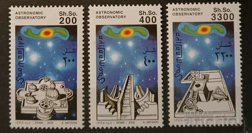 Somalia 2003 Spațiu/Clădiri/Observatoare astronomice MNH