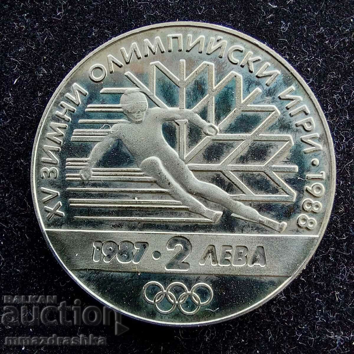 2 BGN 1987, 15 Winter Olympic Games