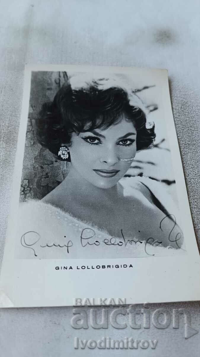 Пощенска картичка Gina Lollobrigida