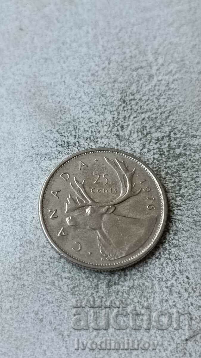 Καναδάς 25 σεντς 1976