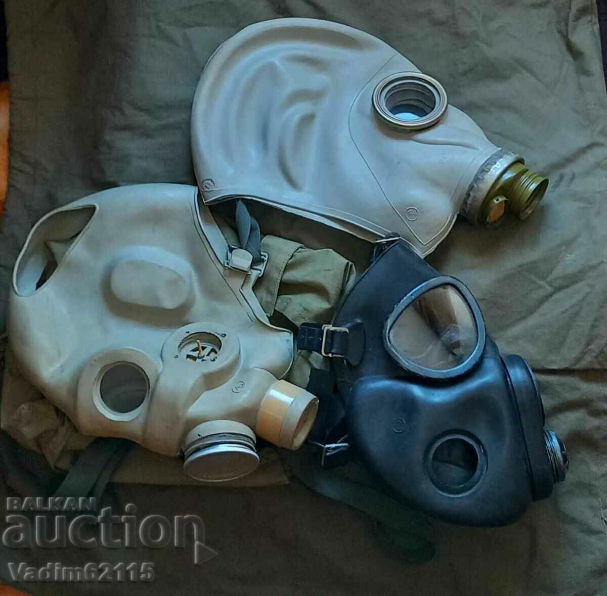 Face parts for PMG, PDE and GP-5 gas masks