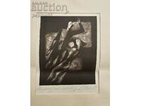 B.Z.C Lithography "Peaceful Earth"