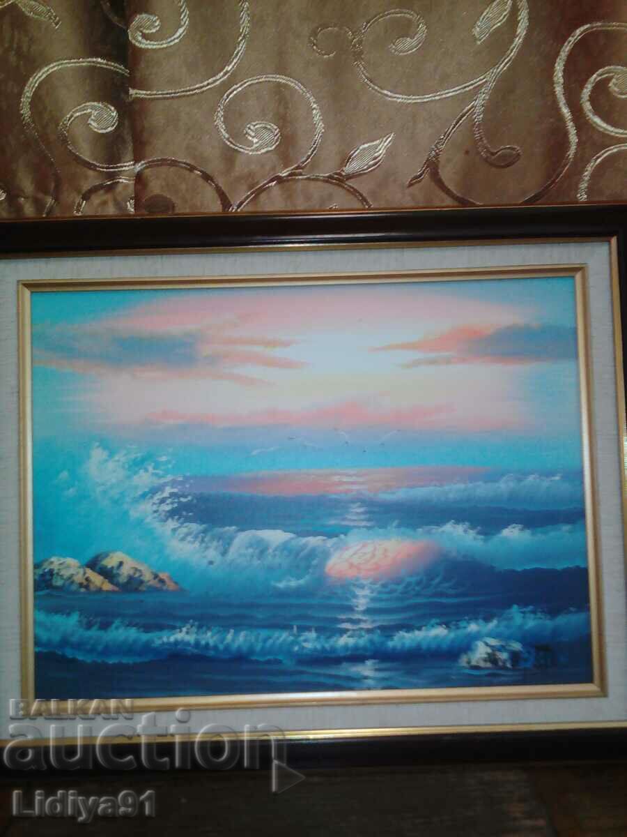 A beautiful oil painting