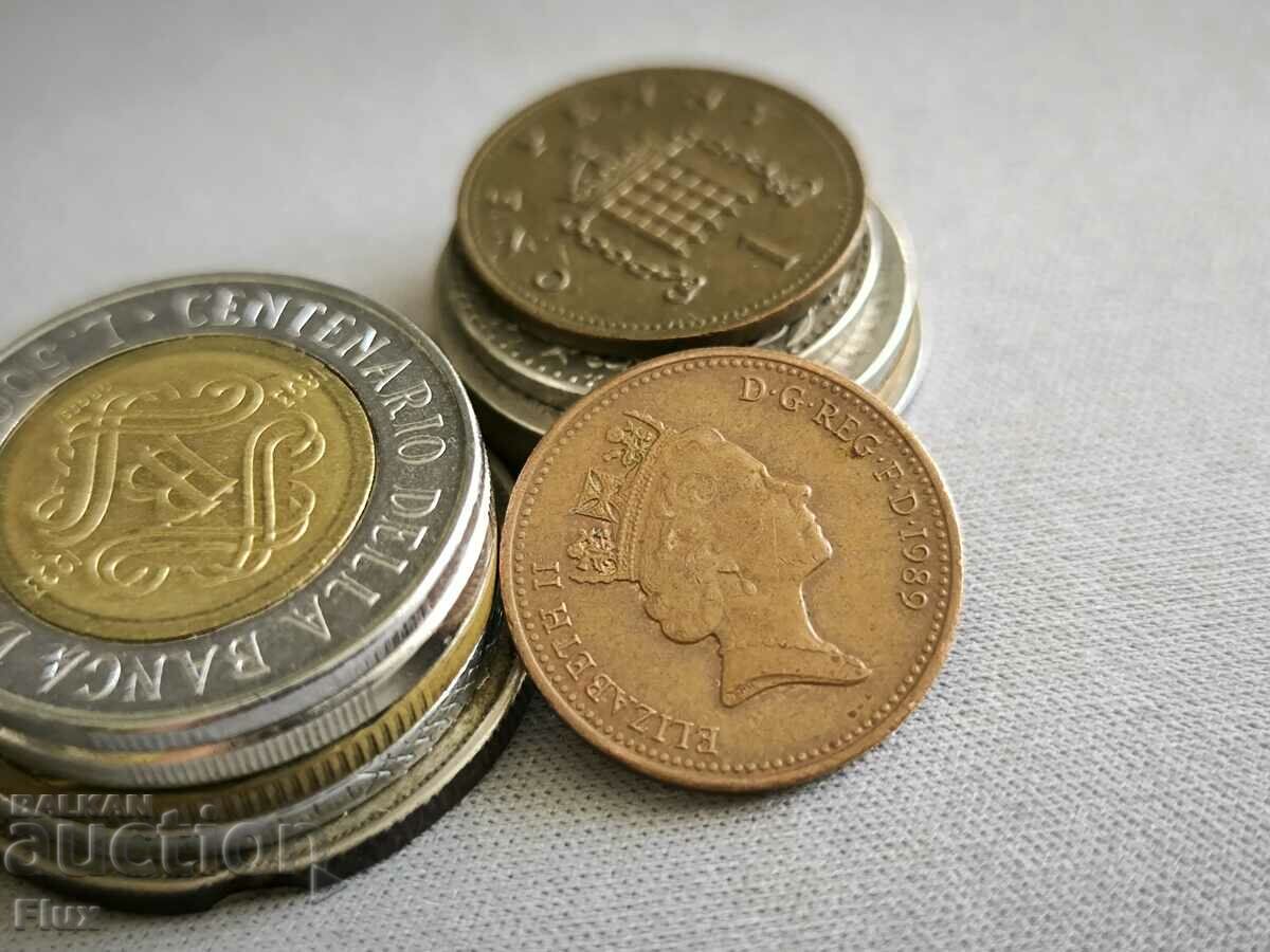 Coin - Great Britain - 1 penny | 1989 with price 1.20 BGN | € 0.61 Coin - Great Britain - 1 penny | 1989 with price 1.20 BGN | € 0.61