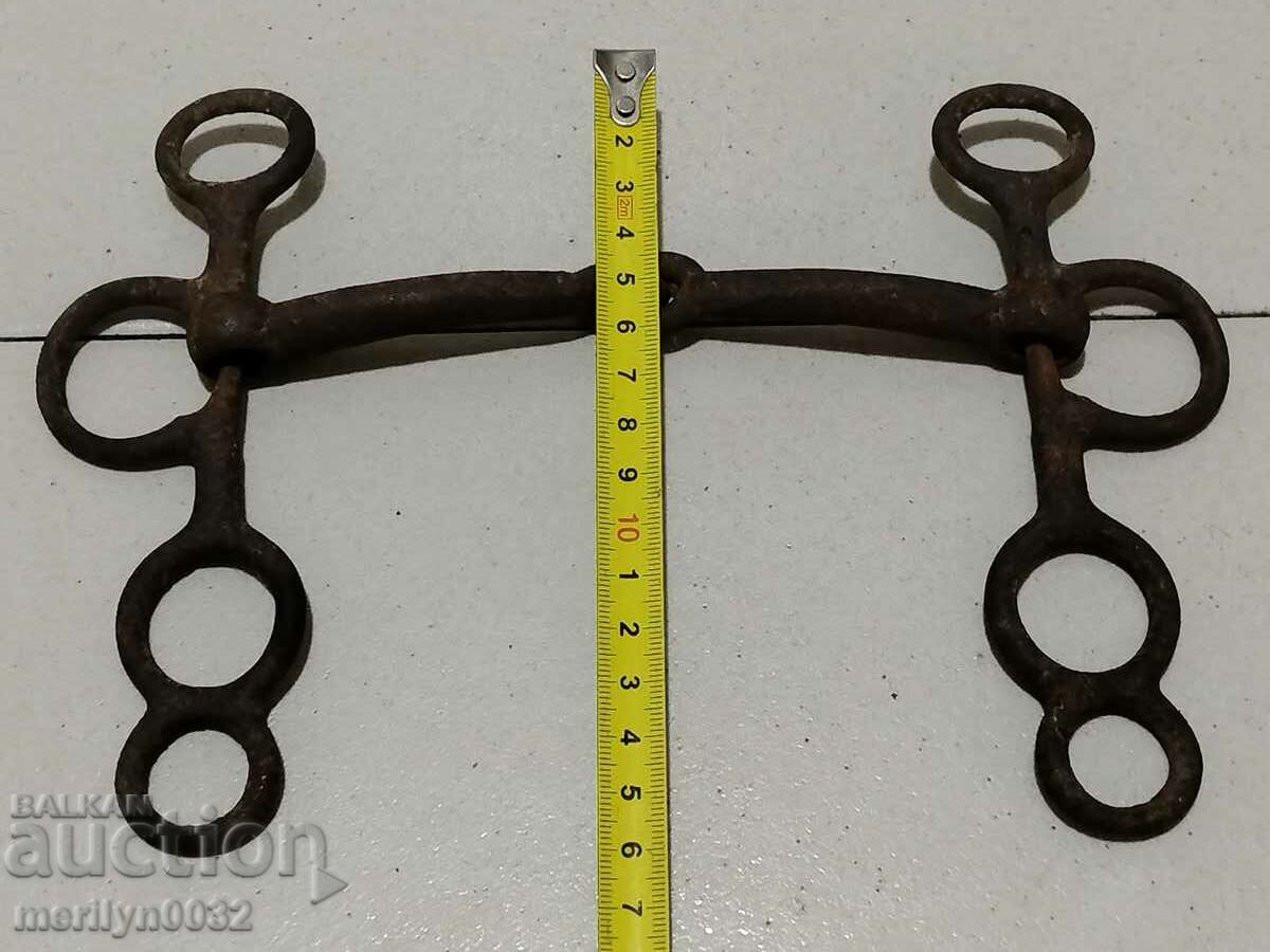 Delivery of Old wrought bridle bridle wrought iron, harness