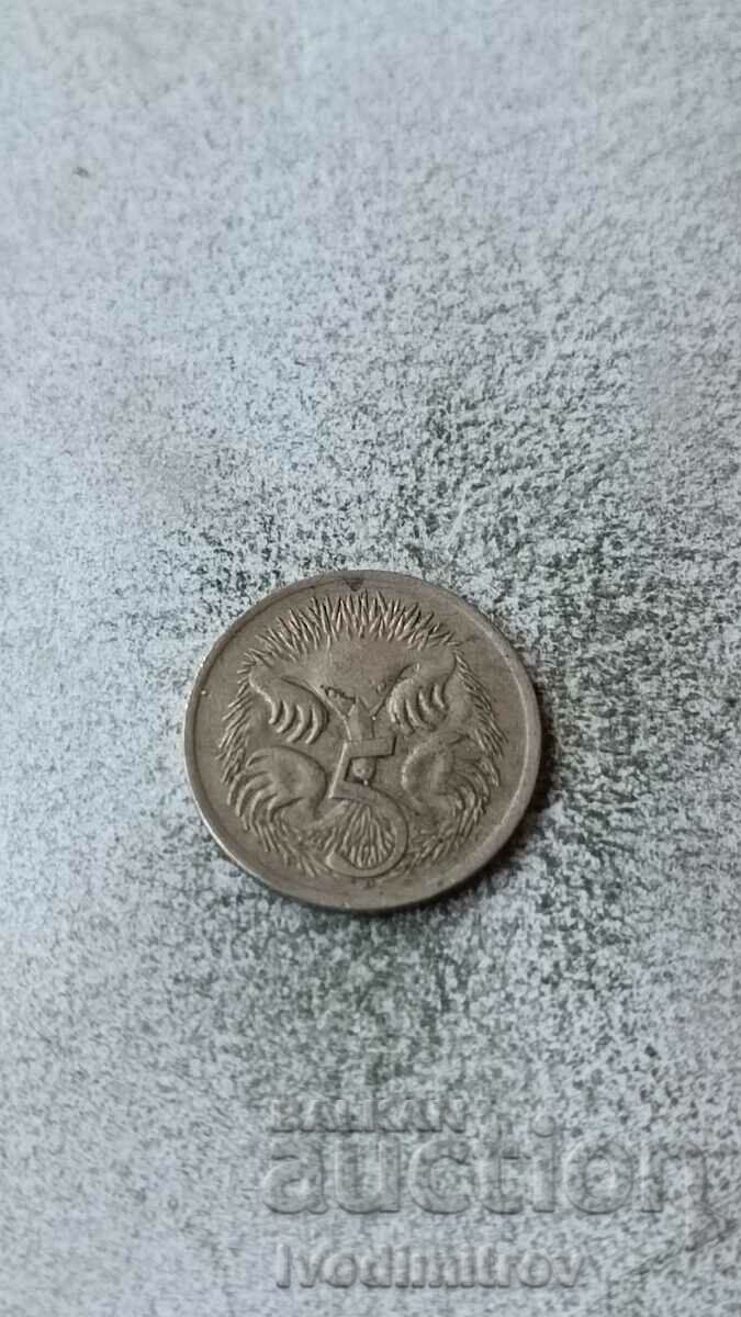 Австралия 5 цента 1967