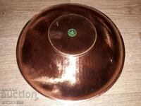 LARGE OLD COPPER BOWL. 1 KG